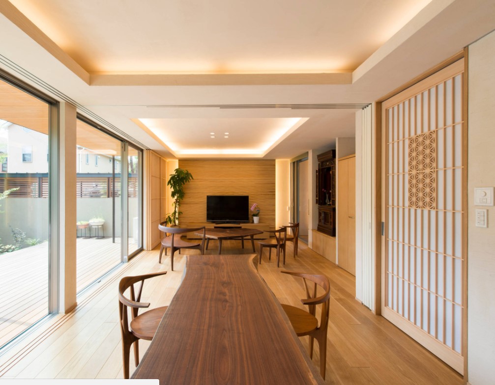 Интерьеры квартир в японском стиле
